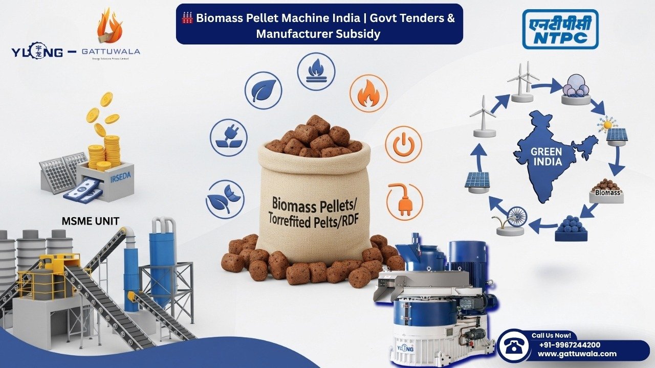 Biomass Pellet Machine