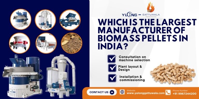 Which is the Largest Manufacturer of Biomass Pellets in India