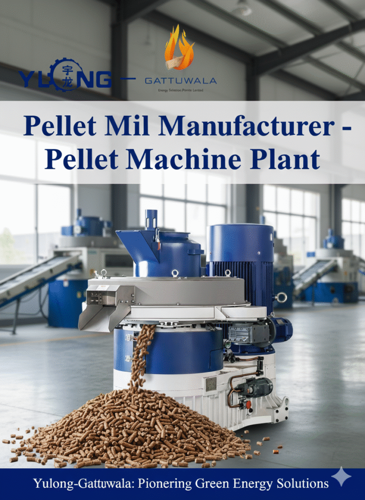 Pellet Mill Manufacturer - Biomass Pellet Machine Plant