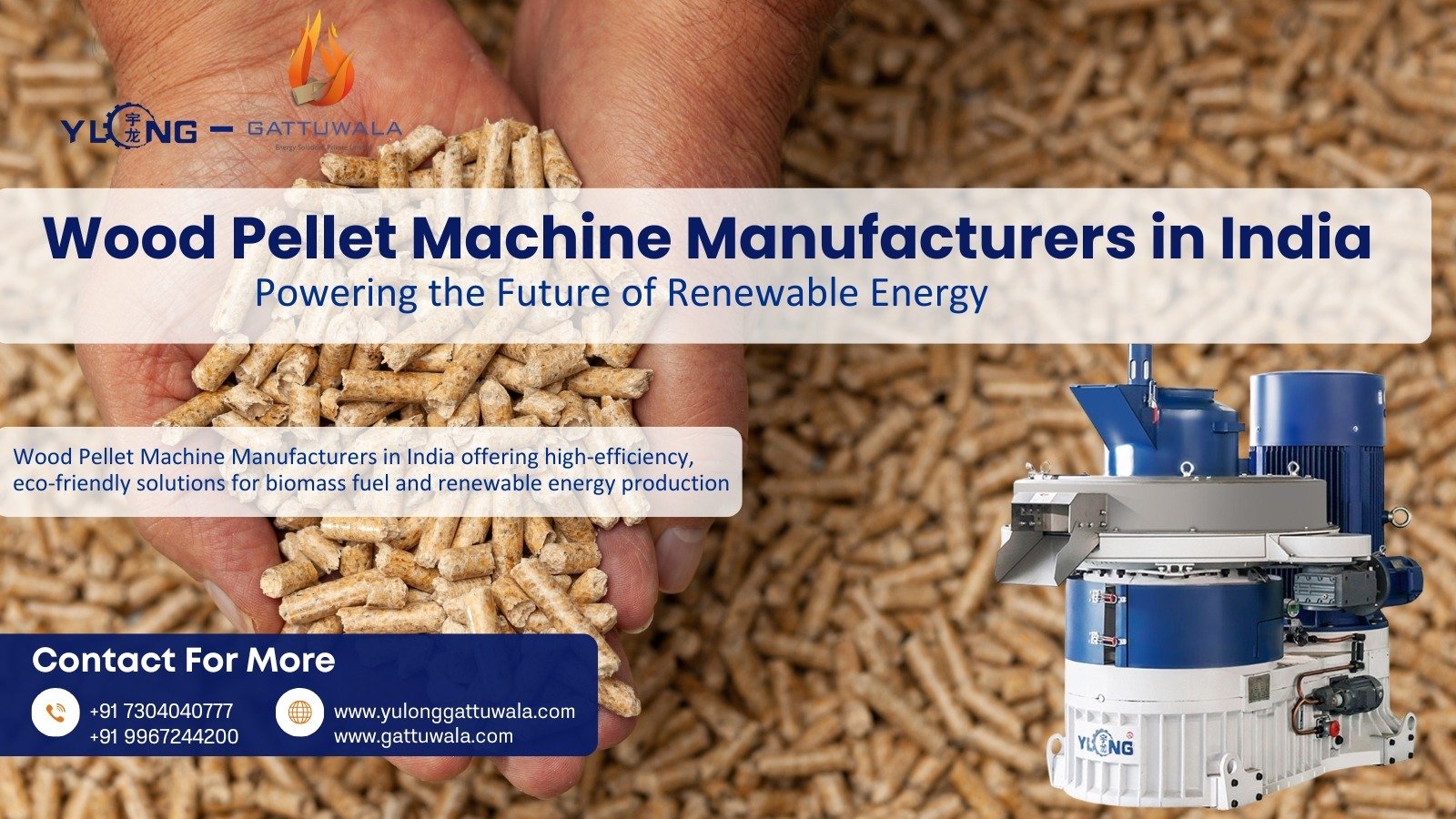 Wood Pellet Machine Manufacturers in India