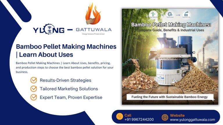 Bamboo Pellet Making Machines