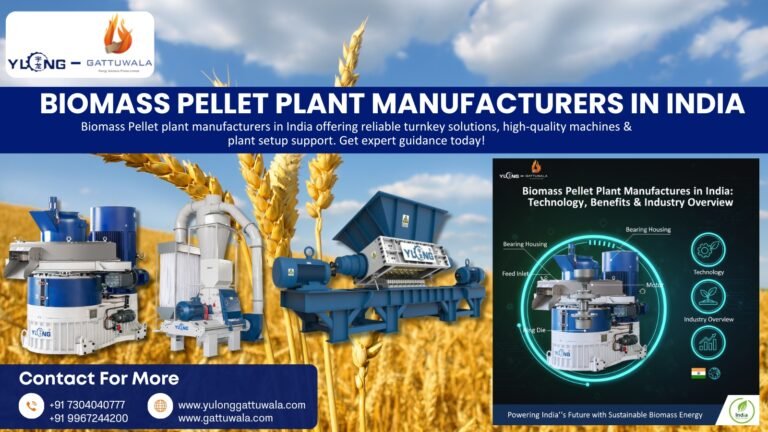 Biomass Pellet Plant Manufacturers in India