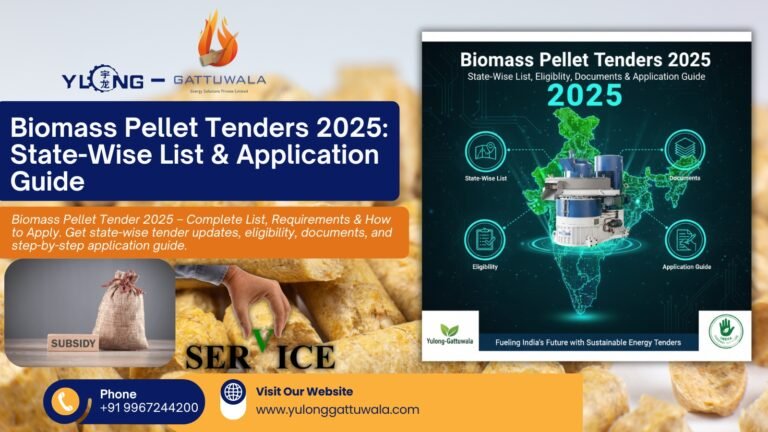 Biomass Pellet Tenders 2025