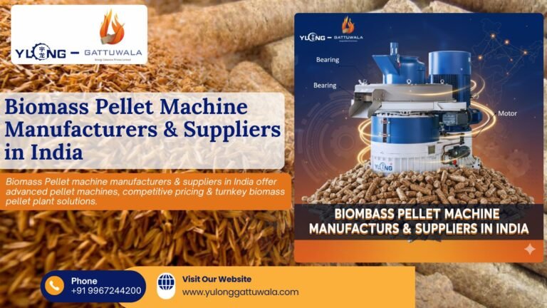 Biomass Pellet machine manufacturers & suppliers in India