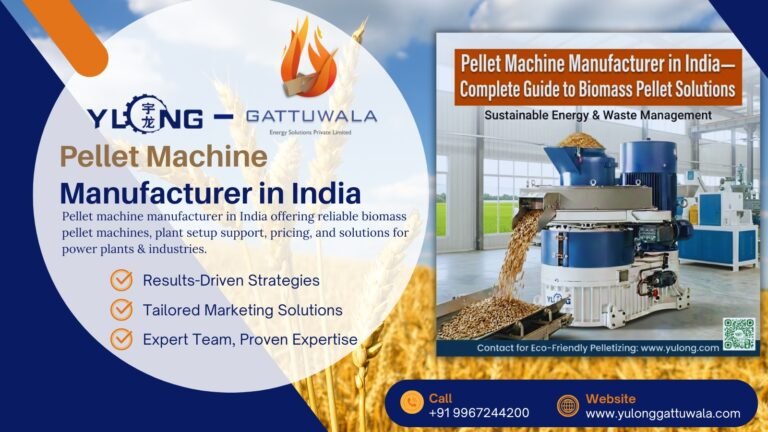 Pellet Machine Manufacturer in India