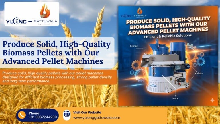 Produce solid high-quality pellets with our Pellet