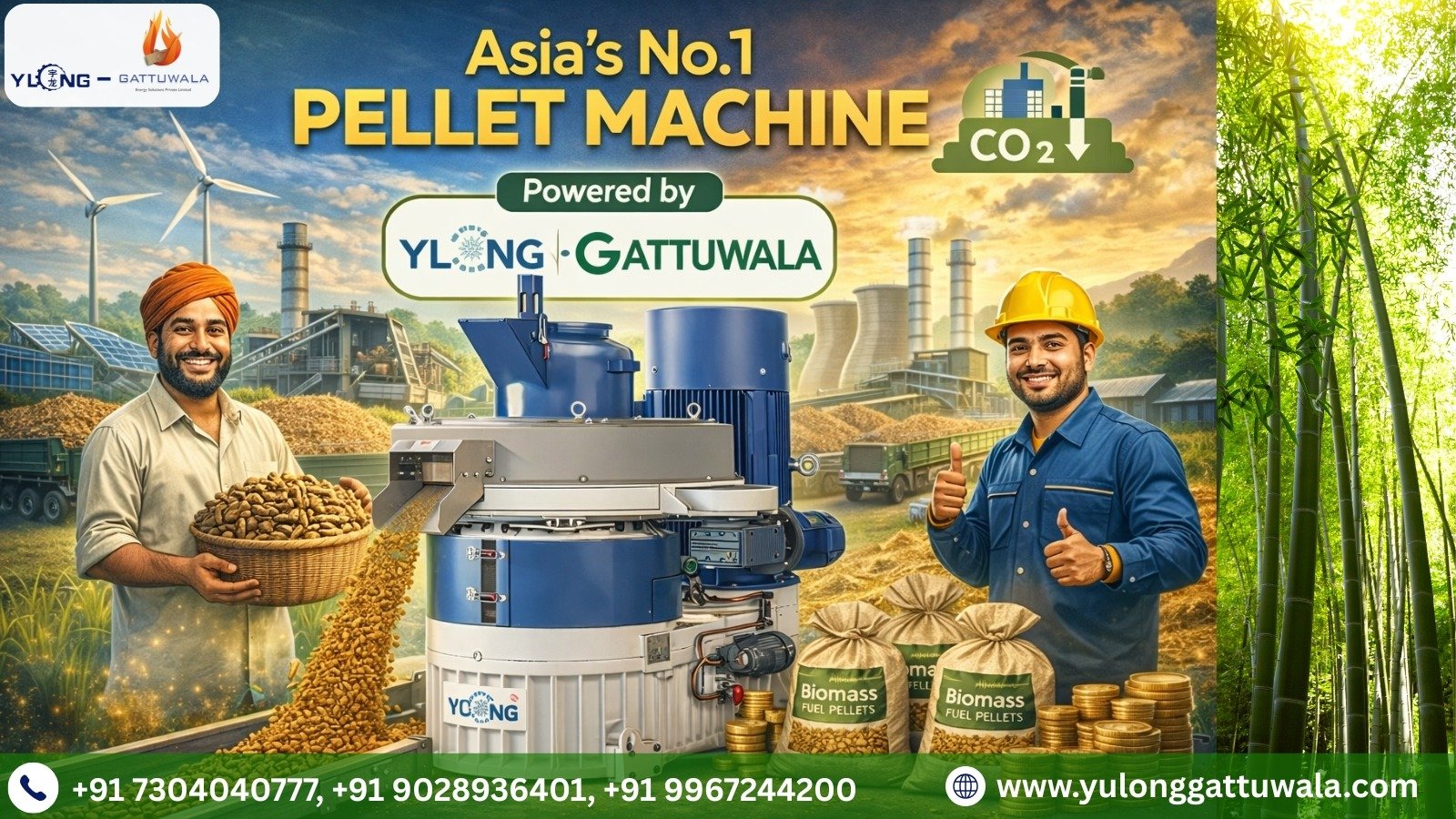 Asia’s No.1 Biomass Pellet Machine