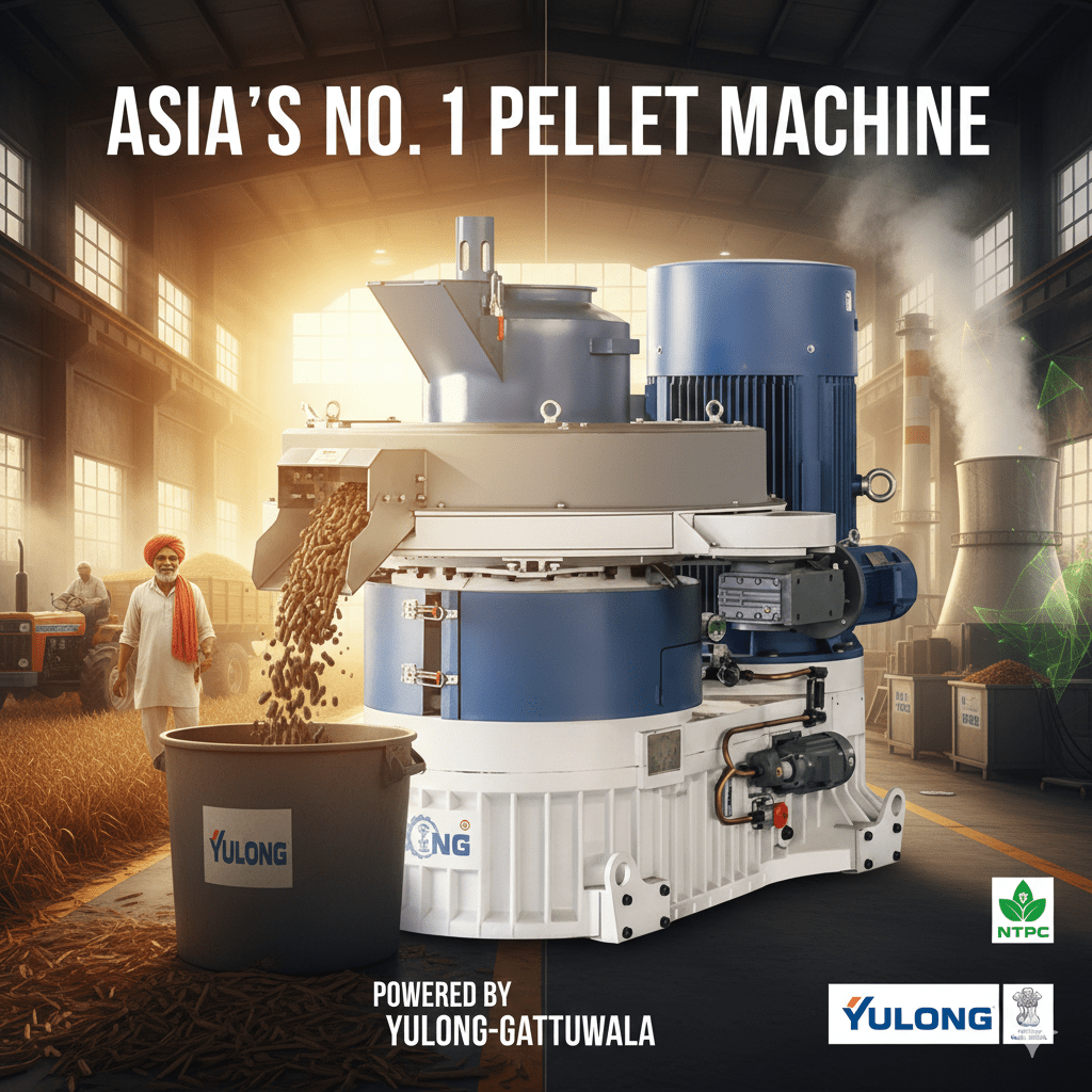 Asia’s No. 1 Biomass Pellet Machine