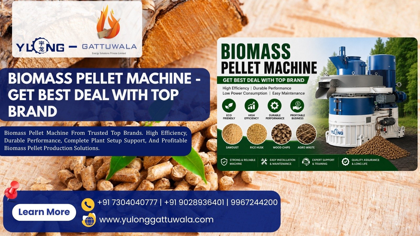 Biomass Pellet Machine
