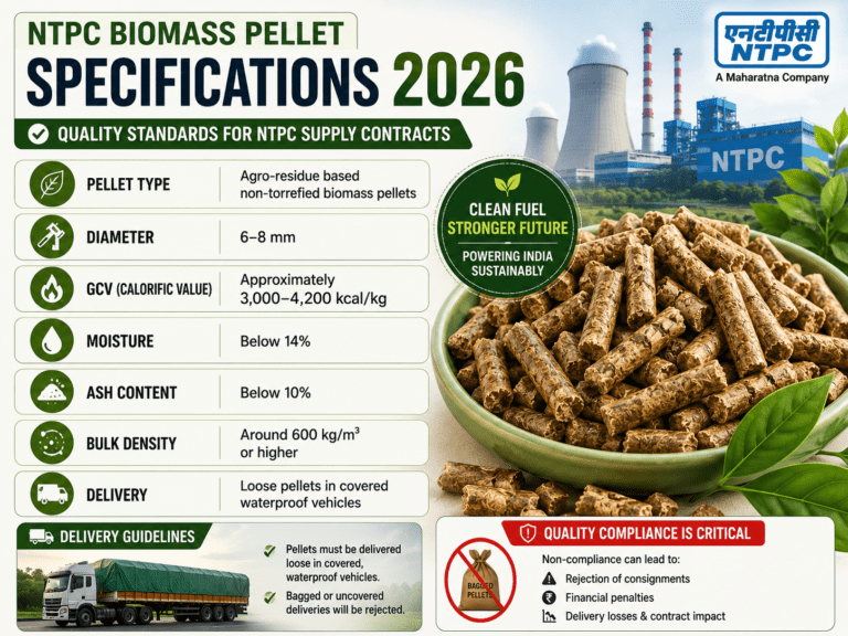 NTPC Biomass Pellet Tender 2026
