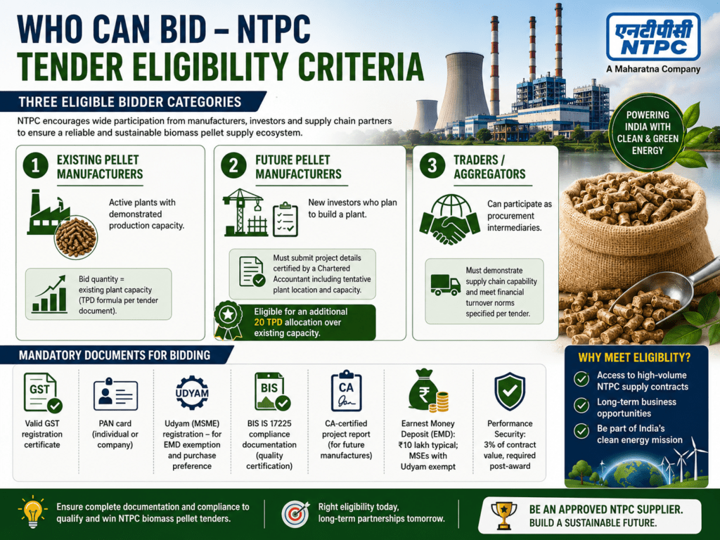 NTPC Biomass Pellet Tenders 2026